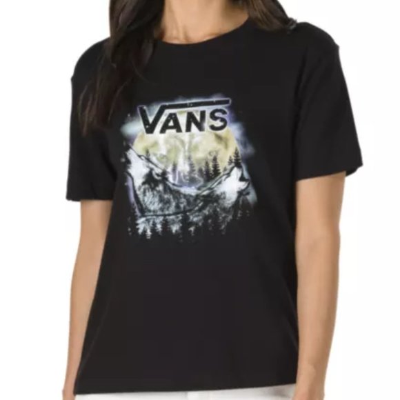Vans Lunar Boxy Tee - Size Large - Picture 2 of 7